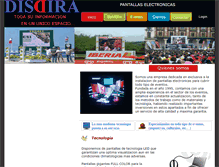 Tablet Screenshot of disdira.com